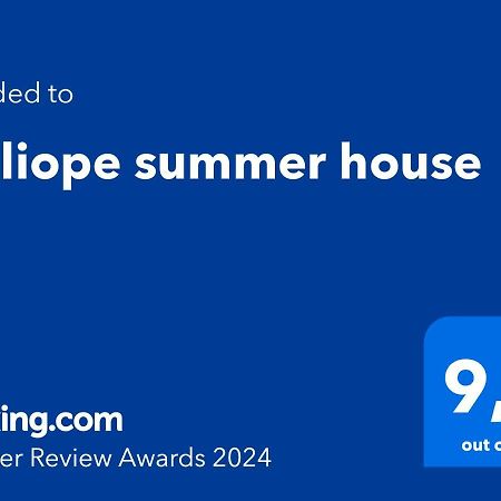 Kalliope Sea View Summer House Trypiti Extérieur photo