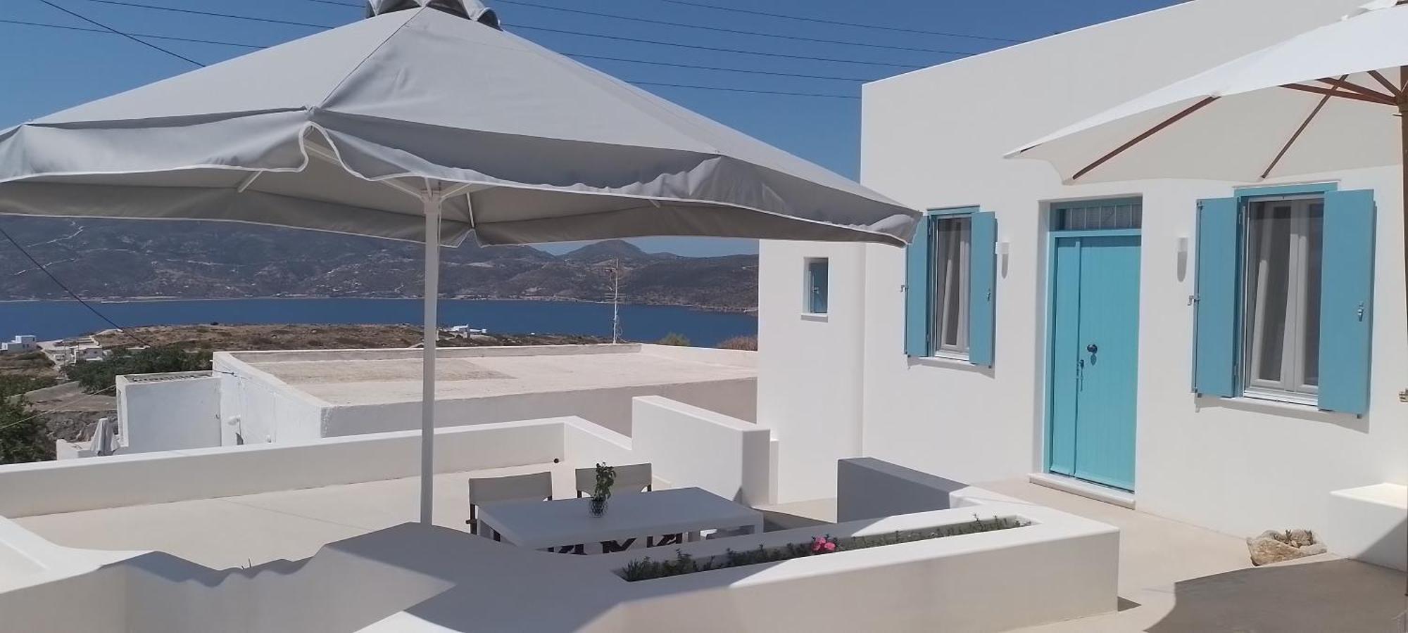 Kalliope Sea View Summer House Trypiti Extérieur photo