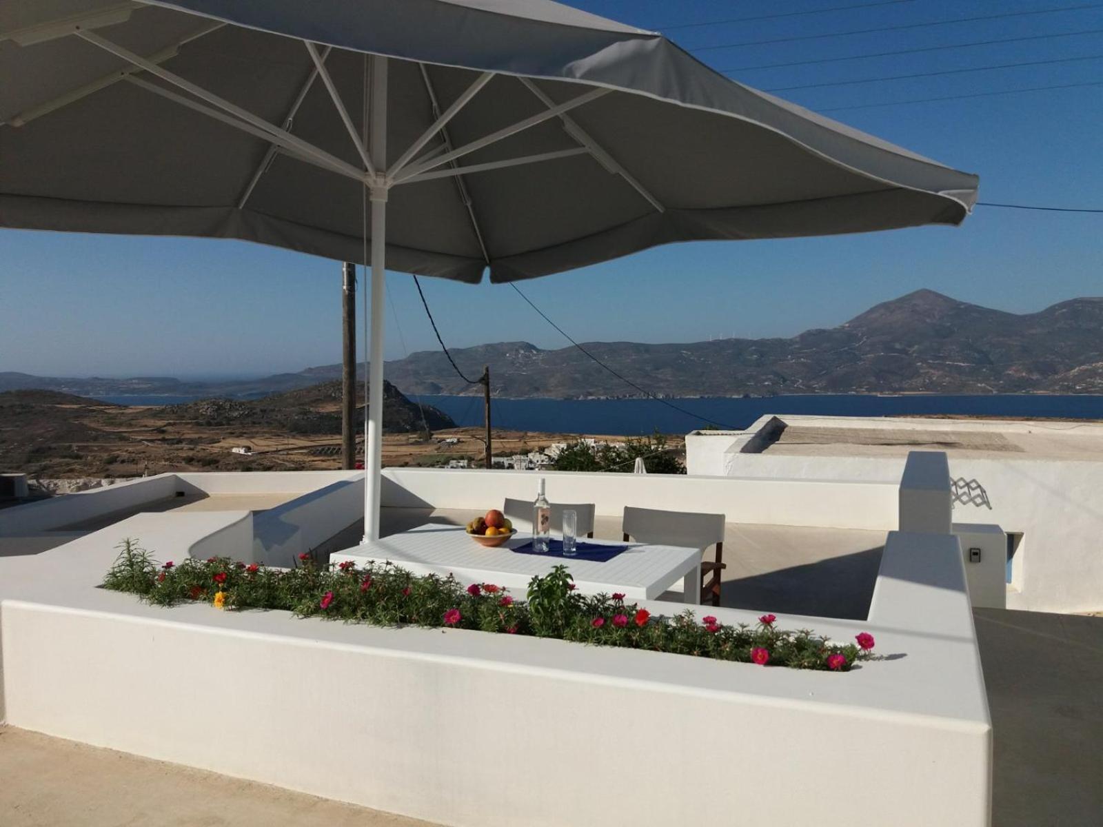 Kalliope Sea View Summer House Trypiti Extérieur photo